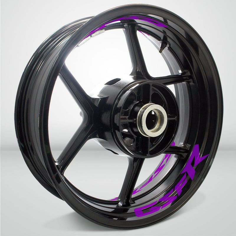 Dual Pack Inner Rim Tape Sticker Decal for Suzuki GSFR - Motorcycle stickers and decals