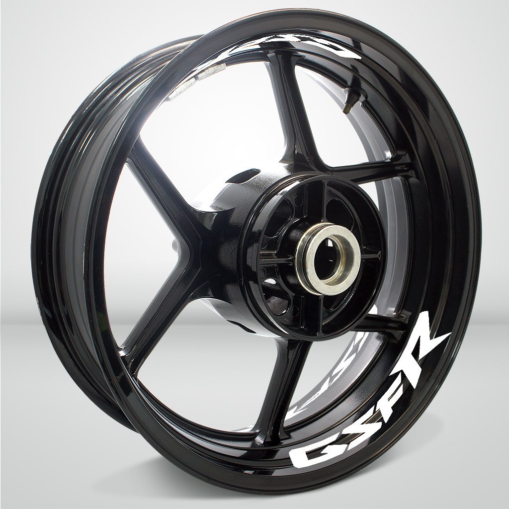 Dual Pack Inner Rim Tape Sticker Decal for Suzuki GSFR - Motorcycle stickers and decals