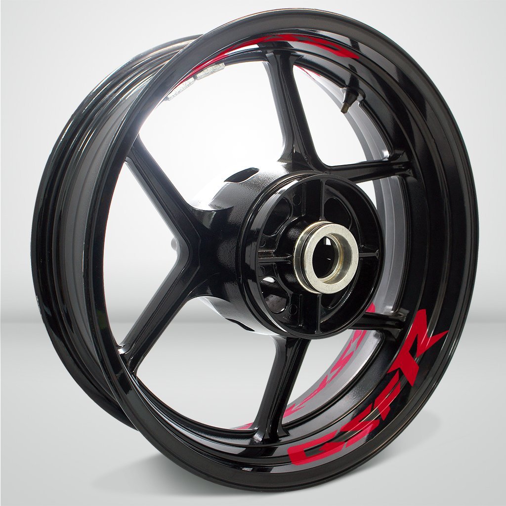 Dual Pack Inner Rim Tape Sticker Decal for Suzuki GSFR - Motorcycle stickers and decals
