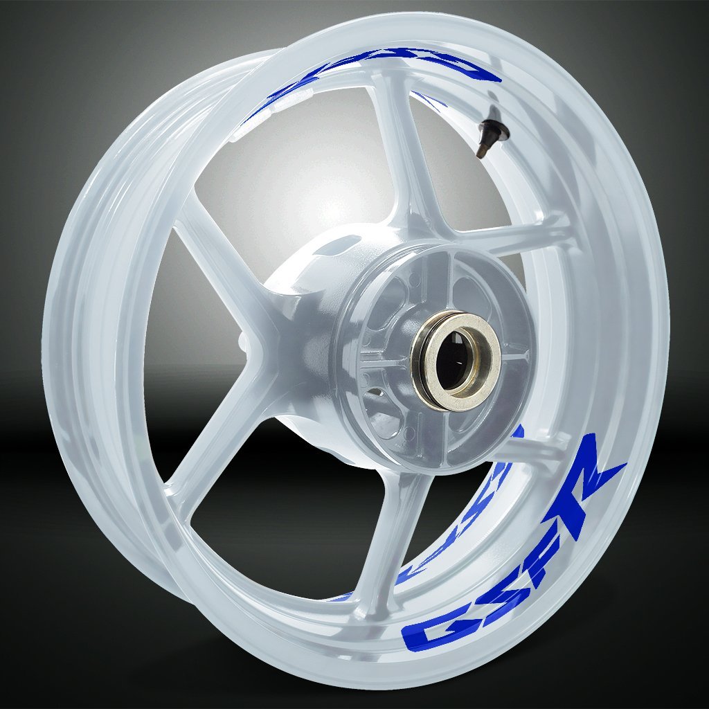 Dual Pack Inner Rim Tape Sticker Decal for Suzuki GSFR - Motorcycle stickers and decals