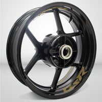 Dual Pack Inner Rim Tape Sticker Decal for Suzuki GSR - Motorcycle stickers and decals