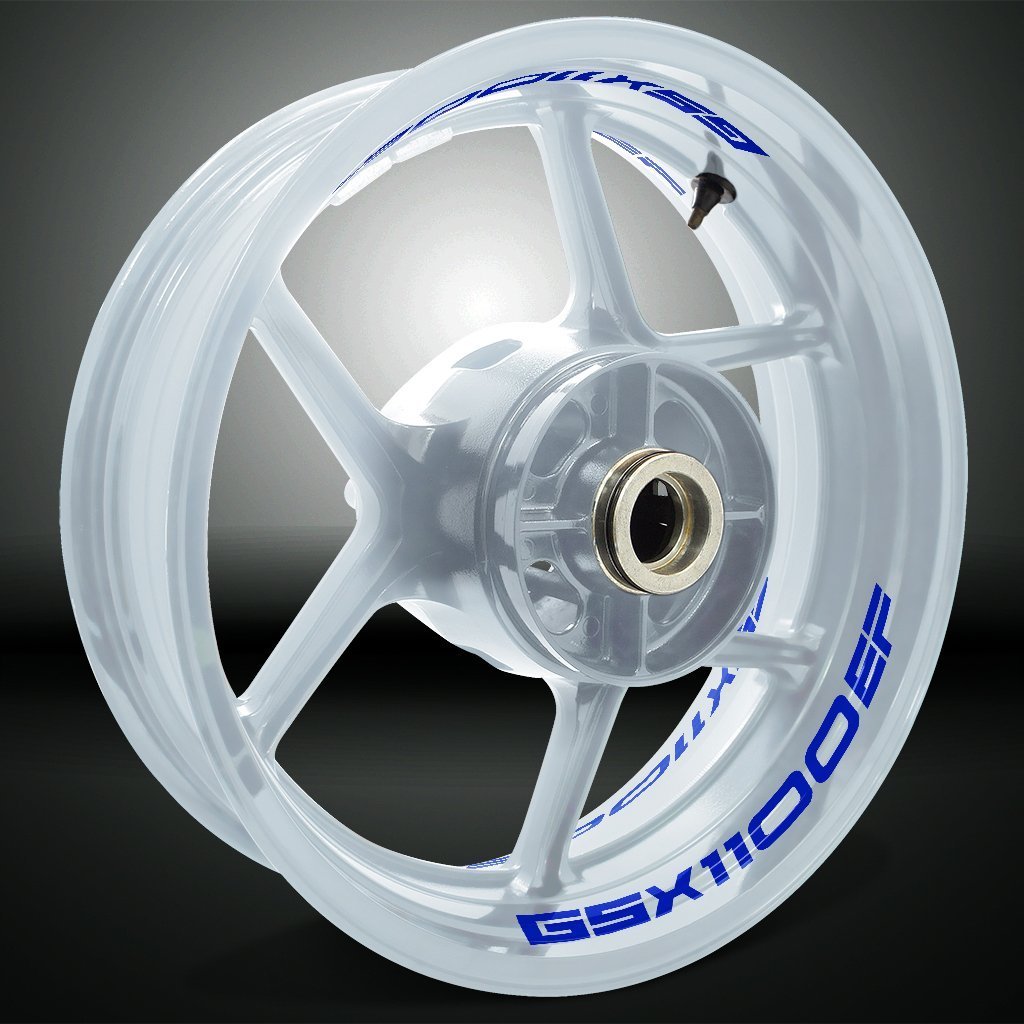Dual Pack Inner Rim Tape Sticker Decal for Suzuki GSX 1100EF - Motorcycle stickers and decals