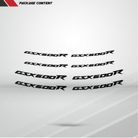 Dual Pack Inner Rim Tape Sticker Decal for Suzuki GSX 600R - Motorcycle stickers and decals