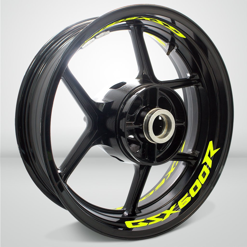 Dual Pack Inner Rim Tape Sticker Decal for Suzuki GSX 600R - Motorcycle stickers and decals