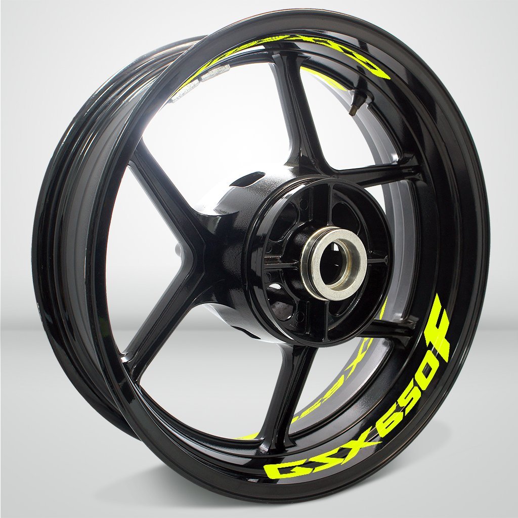 Dual Pack Inner Rim Tape Sticker Decal for Suzuki GSX 650F - Motorcycle stickers and decals