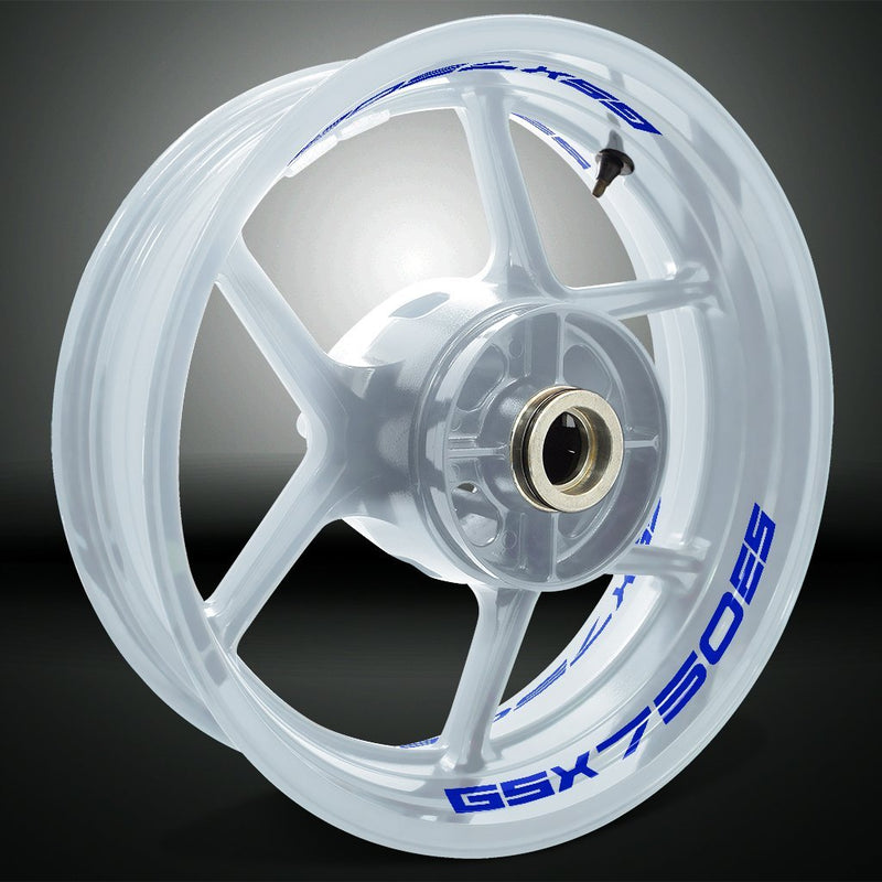 Dual Pack Inner Rim Tape Sticker Decal for Suzuki GSX 750ES - Motorcycle stickers and decals