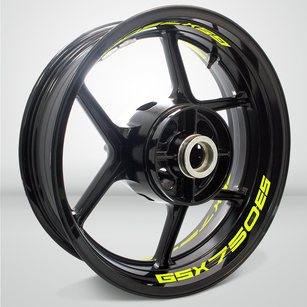Dual Pack Inner Rim Tape Sticker Decal for Suzuki GSX 750ES - Motorcycle stickers and decals