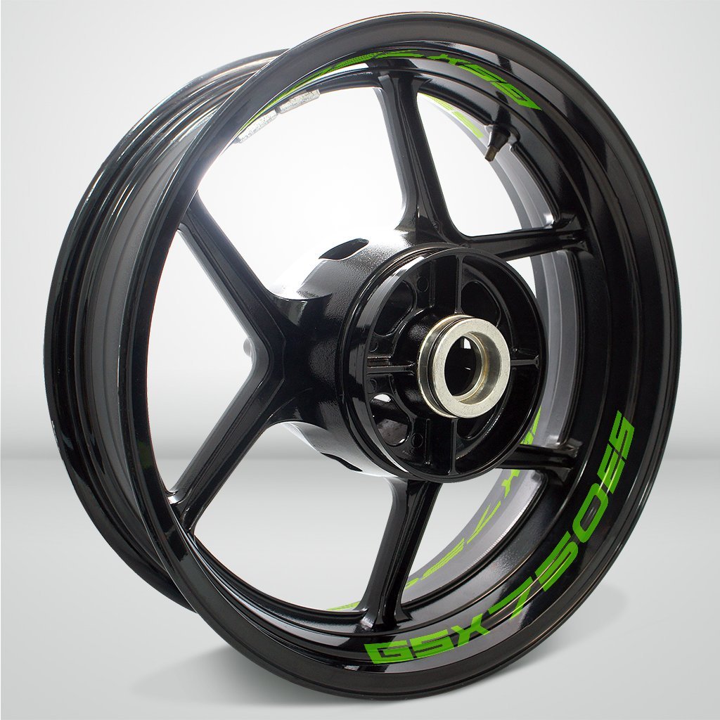 Dual Pack Inner Rim Tape Sticker Decal for Suzuki GSX 750ES - Motorcycle stickers and decals