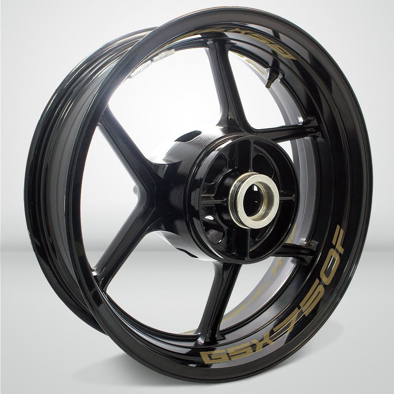 Dual Pack Inner Rim Tape Sticker Decal for Suzuki GSX 750F - Motorcycle stickers and decals