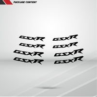 Dual Pack Inner Rim Tape Sticker Decal for Suzuki GSX R - Motorcycle stickers and decals