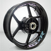 Dual Pack Inner Rim Tape Sticker Decal for Suzuki GSX R - Motorcycle stickers and decals