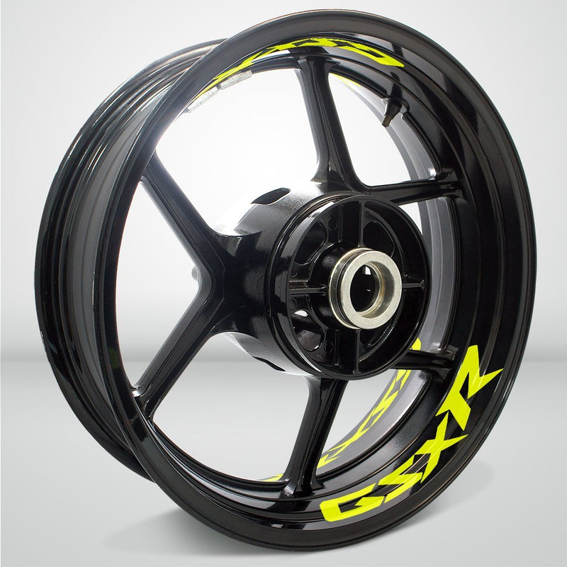 Dual Pack Inner Rim Tape Sticker Decal for Suzuki GSX R - Motorcycle stickers and decals