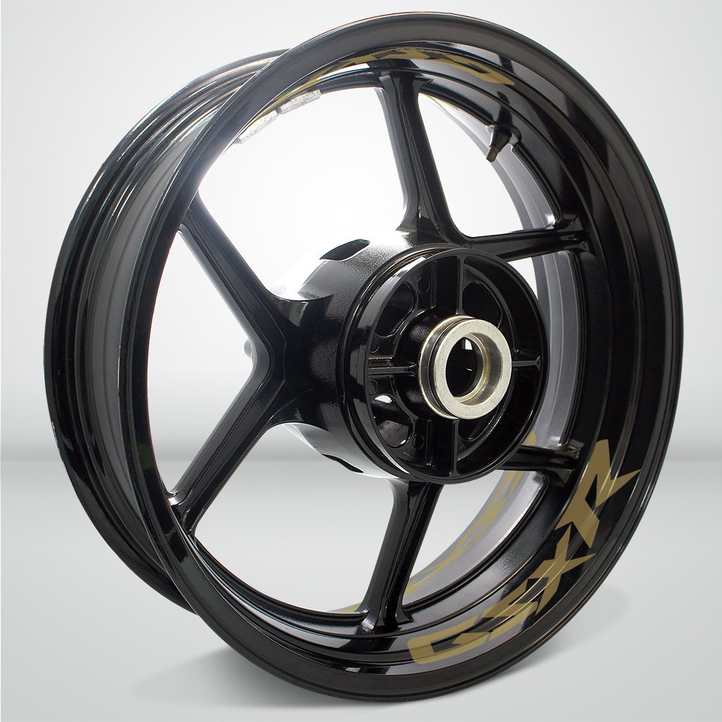Dual Pack Inner Rim Tape Sticker Decal for Suzuki GSX R - Motorcycle stickers and decals