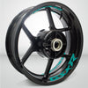 Dual Pack Inner Rim Tape Sticker Decal for Suzuki GSX R - Motorcycle stickers and decals