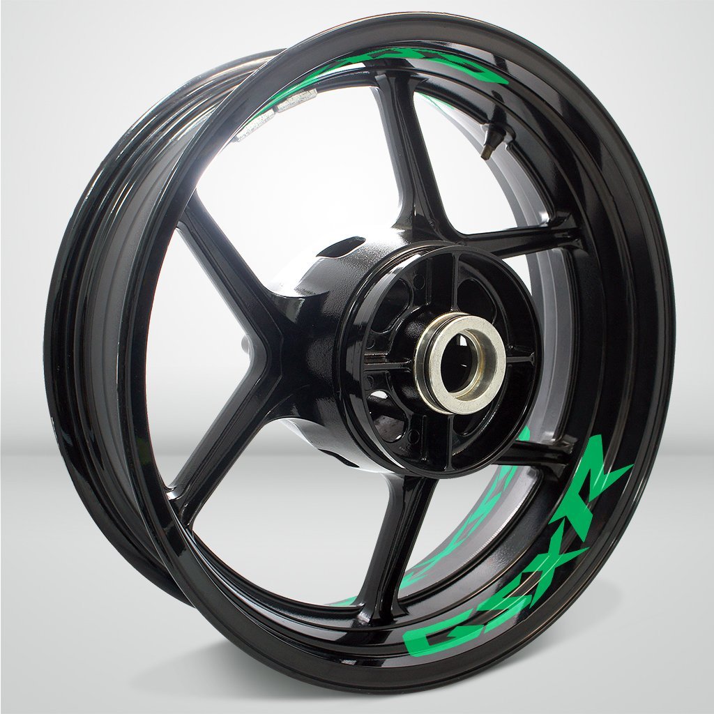 Dual Pack Inner Rim Tape Sticker Decal for Suzuki GSX R - Motorcycle stickers and decals