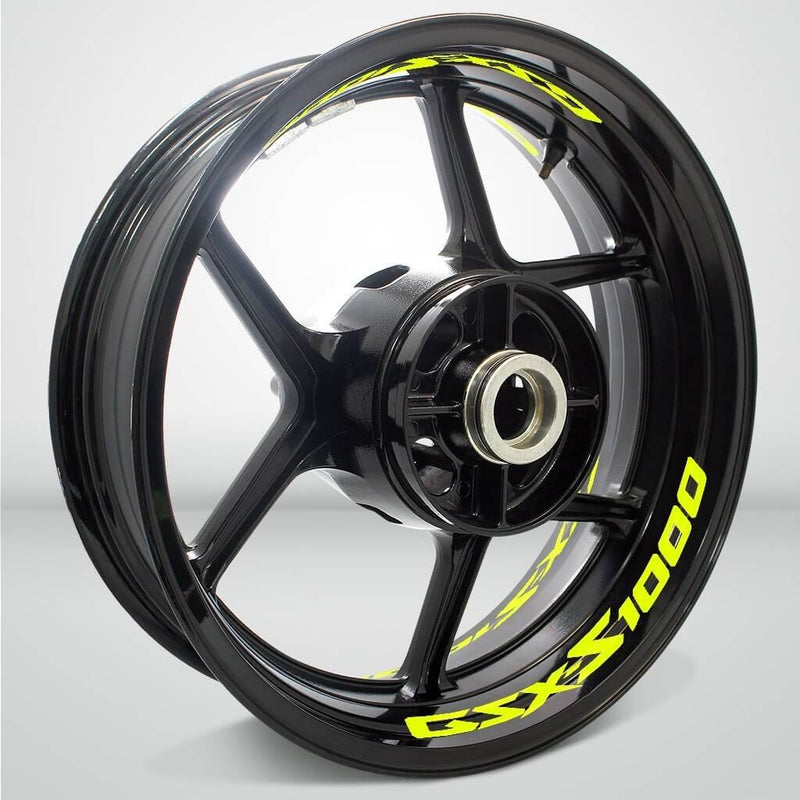 Dual Pack Inner Rim Tape Sticker Decal for Suzuki GSXS 1000 - Motorcycle stickers and decals