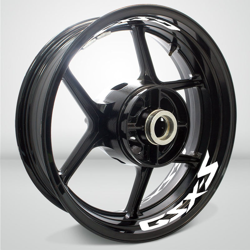 Dual Pack Inner Rim Tape Sticker Decal for Suzuki GSXS - Motorcycle stickers and decals