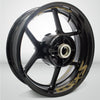 Dual Pack Inner Rim Tape Sticker Decal for Suzuki GSXS - Motorcycle stickers and decals