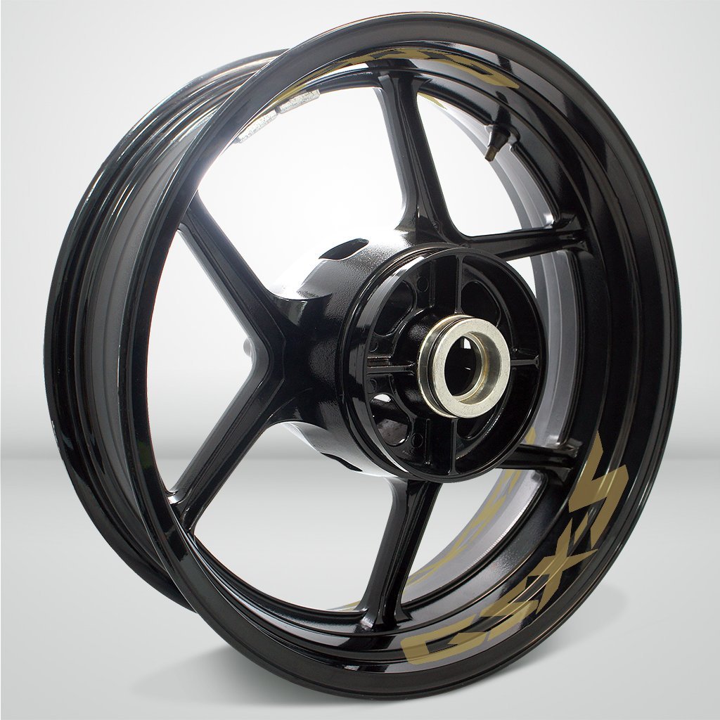 Dual Pack Inner Rim Tape Sticker Decal for Suzuki GSXS - Motorcycle stickers and decals