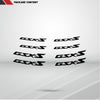 Dual Pack Inner Rim Tape Sticker Decal for Suzuki GSXS - Motorcycle stickers and decals