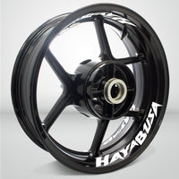 Dual Pack Inner Rim Tape Sticker Decal for Suzuki Hayabusa - Motorcycle stickers and decals