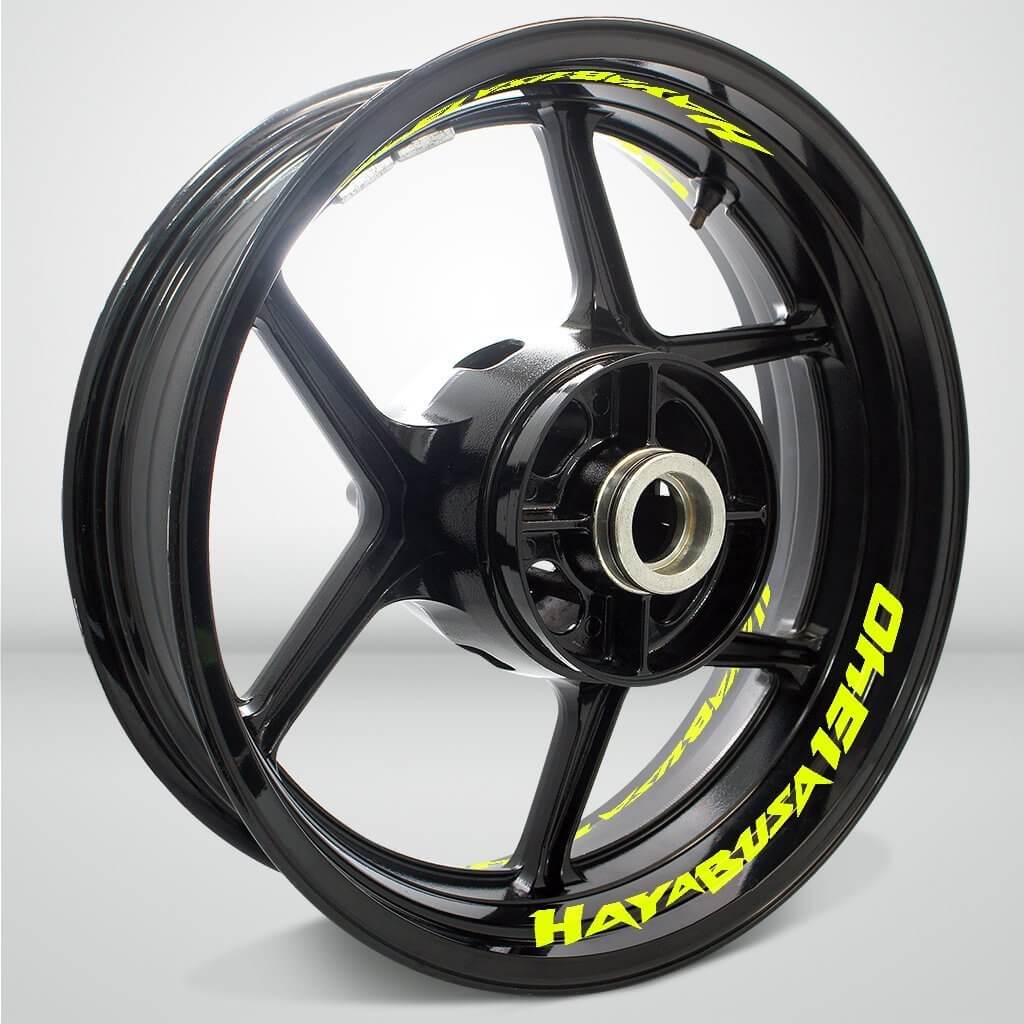 Dual Pack Inner Rim Tape Sticker Decal for Suzuki Hayabusa 1340 - Motorcycle stickers and decals