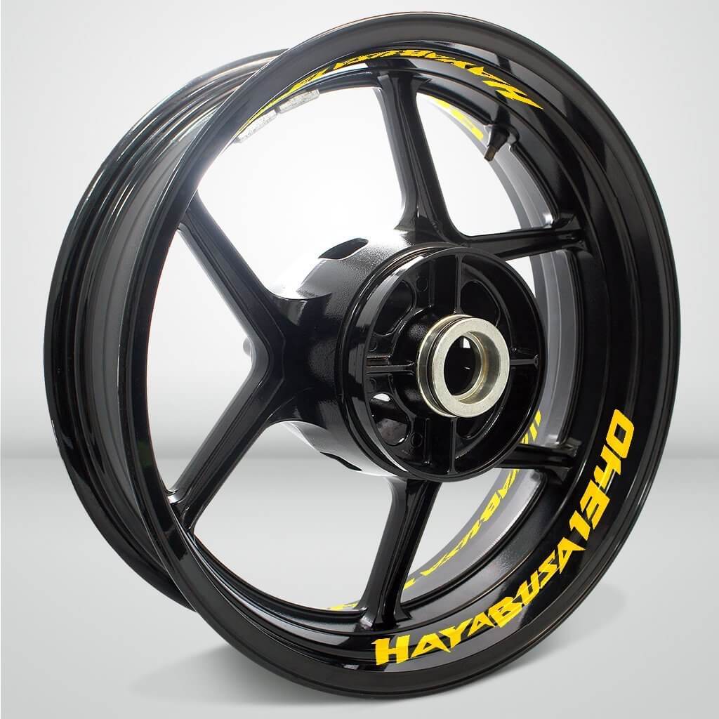 Dual Pack Inner Rim Tape Sticker Decal for Suzuki Hayabusa 1340 - Motorcycle stickers and decals
