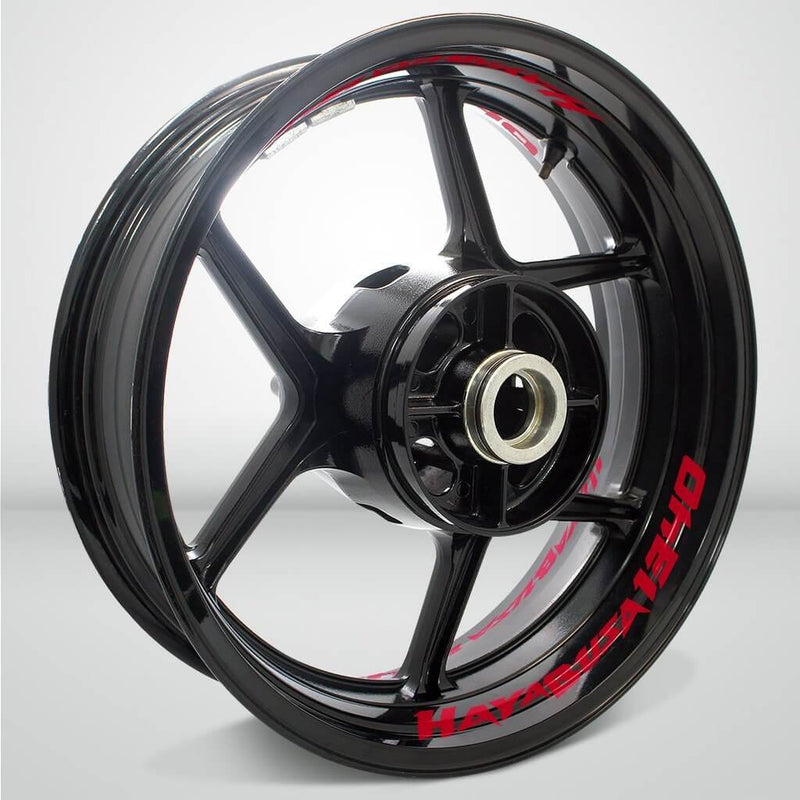 Dual Pack Inner Rim Tape Sticker Decal for Suzuki Hayabusa 1340 - Motorcycle stickers and decals