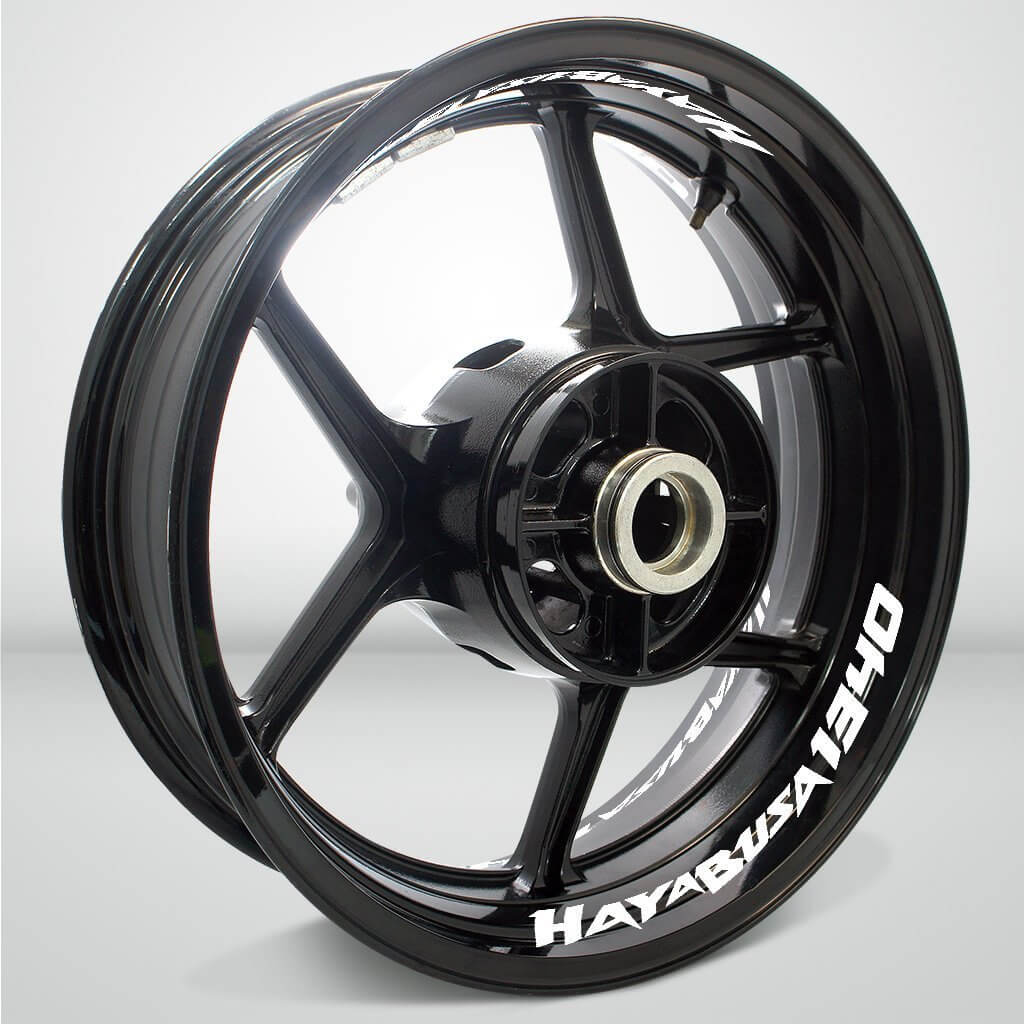 Dual Pack Inner Rim Tape Sticker Decal for Suzuki Hayabusa 1340 - Motorcycle stickers and decals