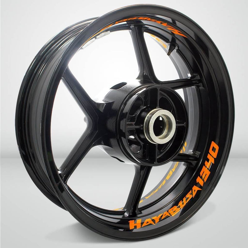 Dual Pack Inner Rim Tape Sticker Decal for Suzuki Hayabusa 1340 - Motorcycle stickers and decals