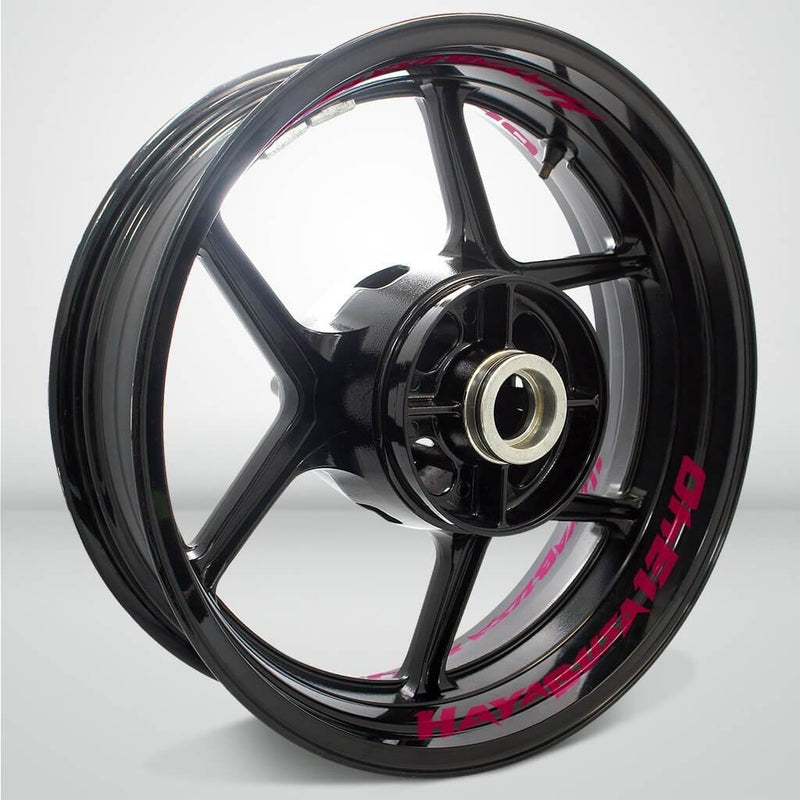 Dual Pack Inner Rim Tape Sticker Decal for Suzuki Hayabusa 1340 - Motorcycle stickers and decals