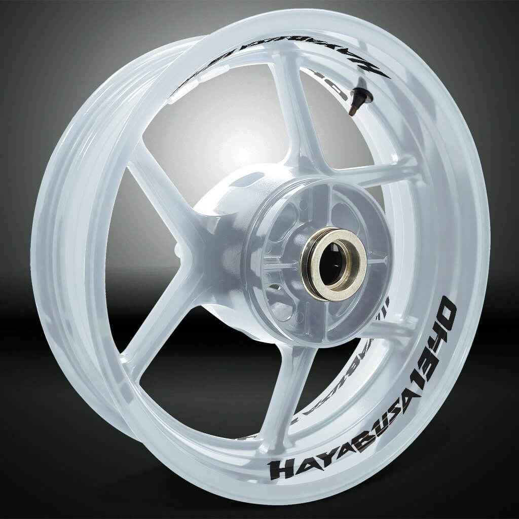 Dual Pack Inner Rim Tape Sticker Decal for Suzuki Hayabusa 1340 - Motorcycle stickers and decals