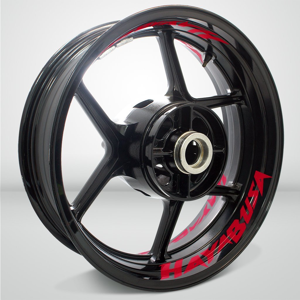 Dual Pack Inner Rim Tape Sticker Decal for Suzuki Hayabusa - Motorcycle stickers and decals