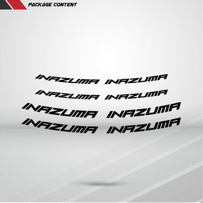 Dual Pack Inner Rim Tape Sticker Decal for Suzuki Inazuma - Motorcycle stickers and decals