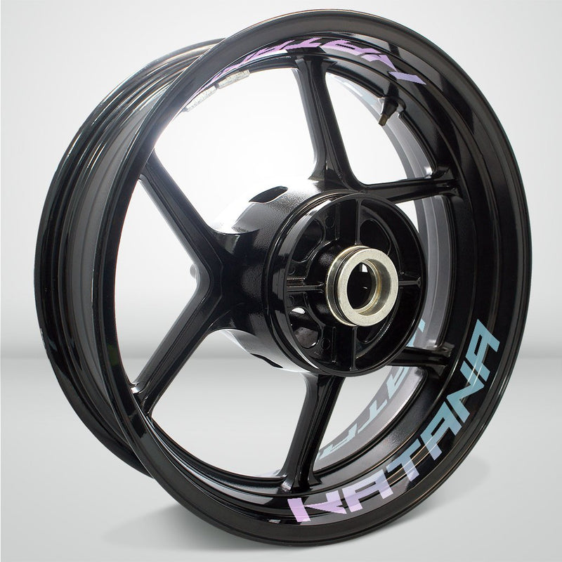 Dual Pack Inner Rim Tape Sticker Decal for Suzuki Katana - Motorcycle stickers and decals