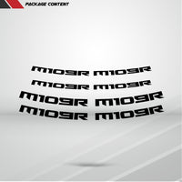 Dual Pack Inner Rim Tape Sticker Decal for Suzuki M109R - Motorcycle stickers and decals
