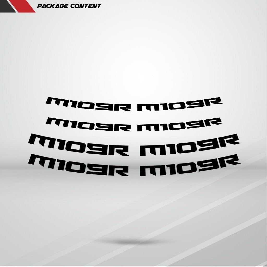 Dual Pack Inner Rim Tape Sticker Decal for Suzuki M109R - Motorcycle stickers and decals