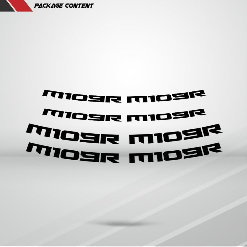 Dual Pack Inner Rim Tape Sticker Decal for Suzuki M109R - Motorcycle stickers and decals