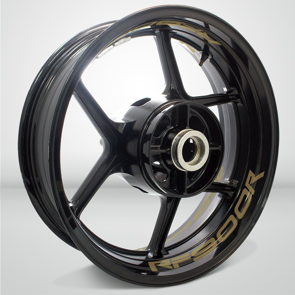 Dual Pack Inner Rim Tape Sticker Decal for Suzuki RF 900R - Motorcycle stickers and decals