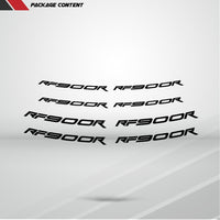 Dual Pack Inner Rim Tape Sticker Decal for Suzuki RF 900R - Motorcycle stickers and decals