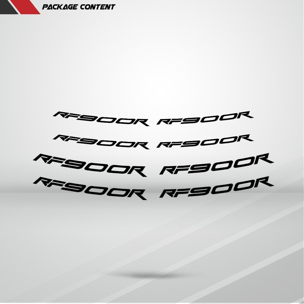 Dual Pack Inner Rim Tape Sticker Decal for Suzuki RF 900R - Motorcycle stickers and decals