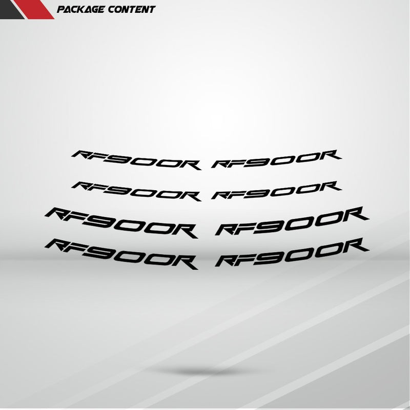 Dual Pack Inner Rim Tape Sticker Decal for Suzuki RF 900R - Motorcycle stickers and decals