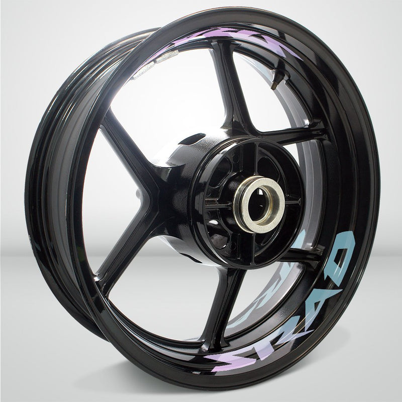 Dual Pack Inner Rim Tape Sticker Decal for Suzuki SRAD - Motorcycle stickers and decals