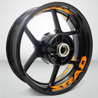 Dual Pack Inner Rim Tape Sticker Decal for Suzuki SRAD - Motorcycle stickers and decals