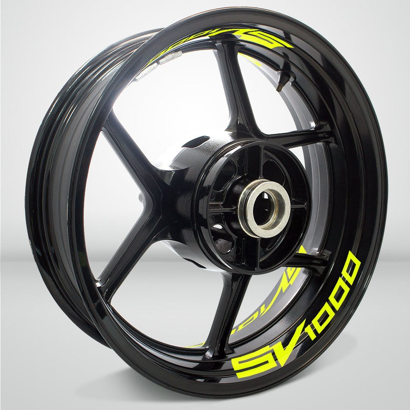 Dual Pack Inner Rim Tape Sticker Decal for Suzuki SV 1000 - Motorcycle stickers and decals