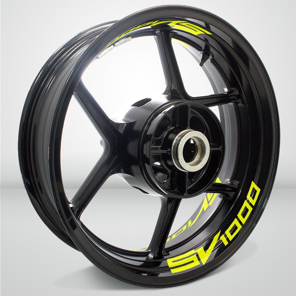 Dual Pack Inner Rim Tape Sticker Decal for Suzuki SV 1000 - Motorcycle stickers and decals