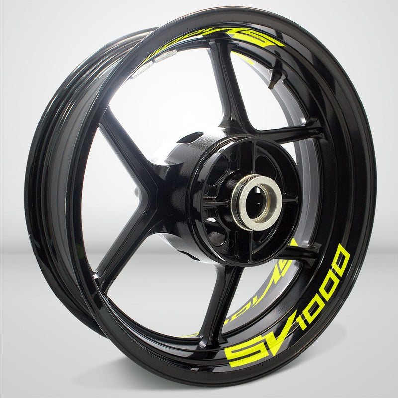 Dual Pack Inner Rim Tape Sticker Decal for Suzuki SV 1000 - Motorcycle stickers and decals