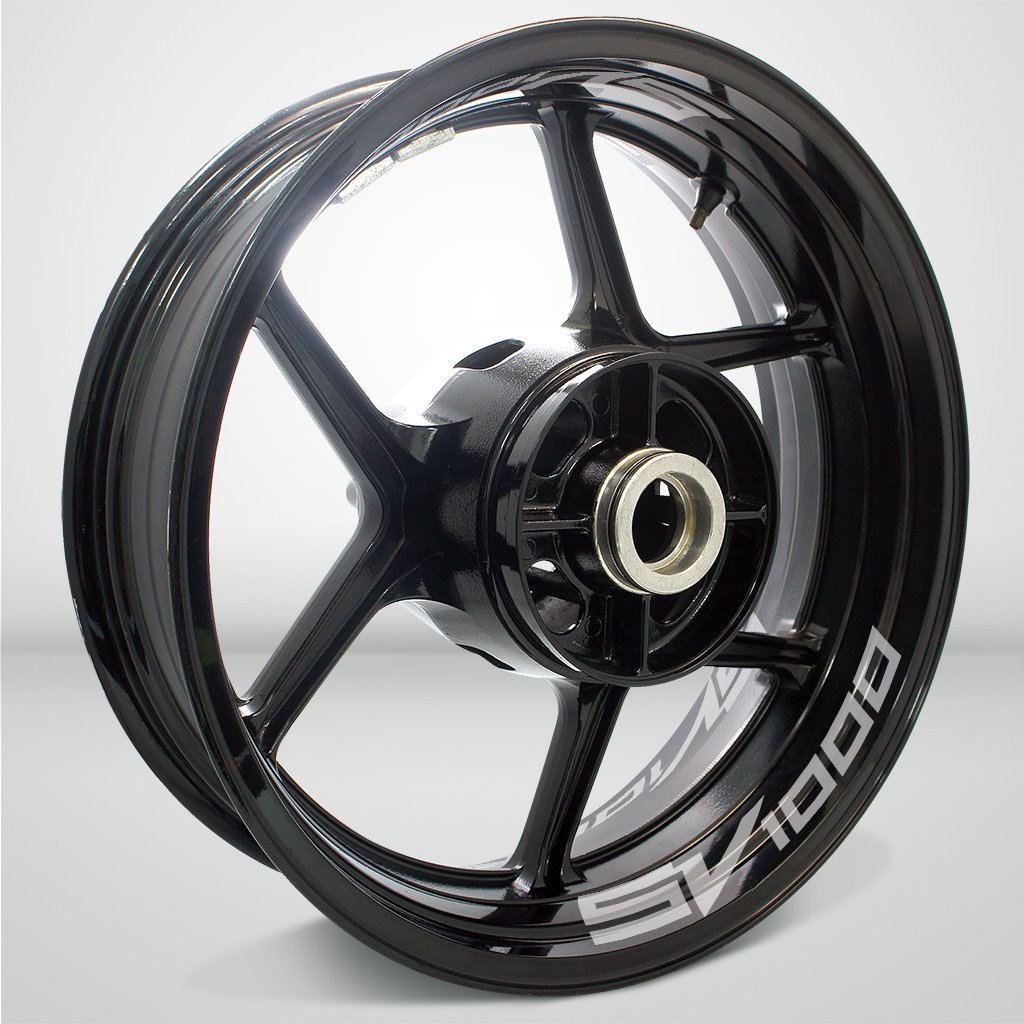 Dual Pack Inner Rim Tape Sticker Decal for Suzuki SV 1000 - Motorcycle stickers and decals