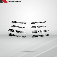 Dual Pack Inner Rim Tape Sticker Decal for Suzuki SV 1000 - Motorcycle stickers and decals