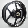 Dual Pack Inner Rim Tape Sticker Decal for Suzuki TL1000R - Motorcycle stickers and decals
